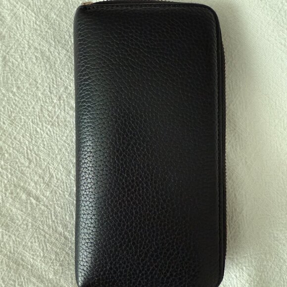 Black Cuyana Zip Wallet - Picture 4 of 4